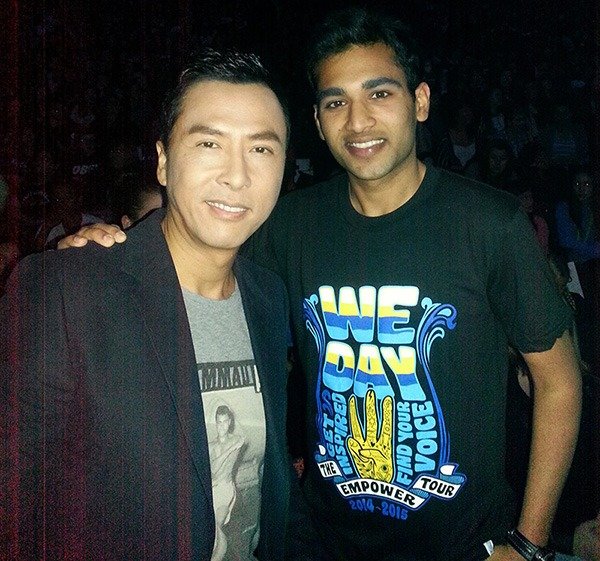 A recent appearance of Donnie Yen in Vancouver. Photo credits to Madhav Goyal.