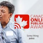 canadian_online_publishing_awards, sonny_wong, judge, vancouver, marketing